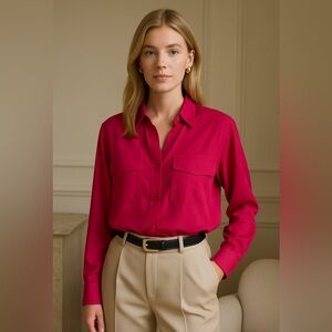 100% Silk Express Plus Blouse